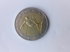 MONETA 2 EURO COMMEMMORATIVA GRECIA GIOCHI OLIMPICI ATENE 2004