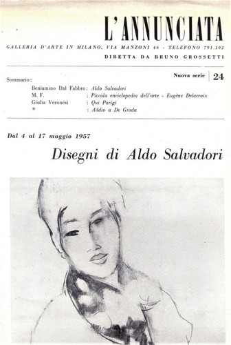 Brochure mostra disegni - , di