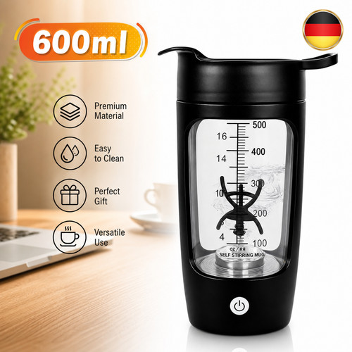 Borraccia shaker elettrico - borraccia,
