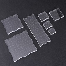  7 Pcs Crafts Decoration for Scrapbooking and Card Making Timbri Trasparenti