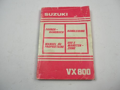 Suzuki vx800 manuale guida - vx800,