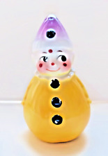 saliera in porcellana a forma di clown vintage (anni '30 del XX secolo)