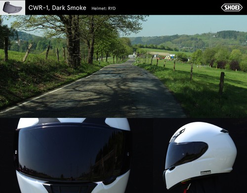 Visiera shoei cwr dark - shoei,