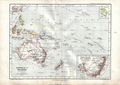 Carta geografica antica