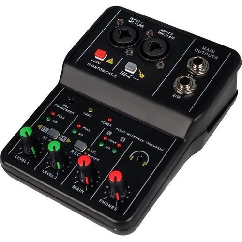 Mini mixer canali con scheda - mini, 2