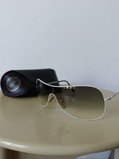 RAY-BAN™ 3211 Occhiali Da Sole Bianchi Mascherina anni 2000