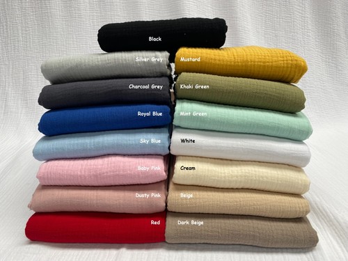 Tessuto mussola cotone - di,