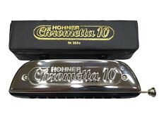 Armonica a bocca in Do - C Hohner series Chrometta 10 253-C Cromatica