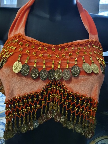 Bra arancione oro ovale - e,