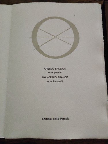 Andrea balzola otto - balzola,,