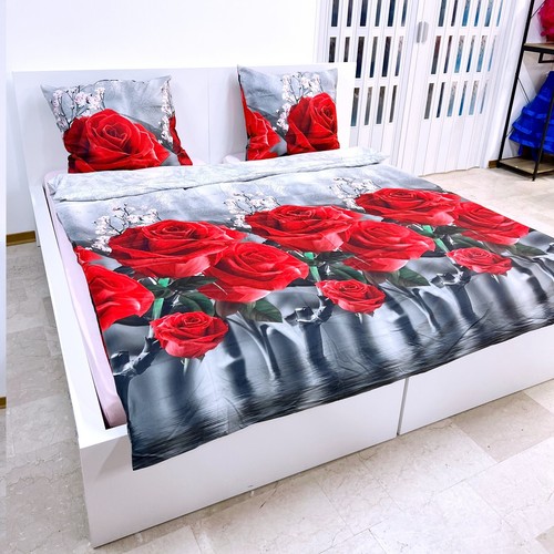 Rose rosse set lenzuola - rose,