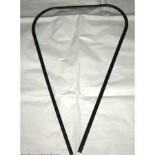 Bordo Scudo plastica Nero per