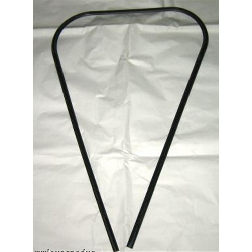 Bordo scudo plastica nero - bordo,
