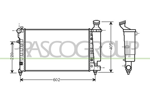Prasco radiatore acqua - prasco,