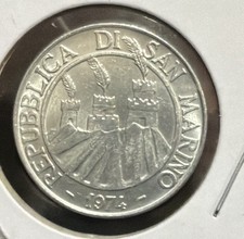 1974 San Marino 10 Lire