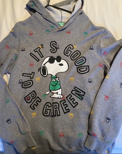 Felpa con cappuccio snoopy - cappuccio,