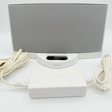 Bose SoundDock Sistema musicale digitale portatile bianco. Testato Funzionante. LEGGI