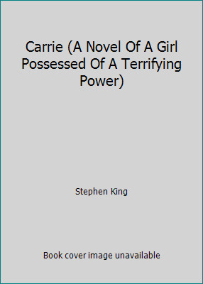 Carrie novel a - carrie, girl