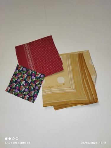Lot foulards pochette - lot,