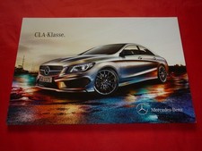 MERCEDES C117 CLA-Klasse Coupe CLA 180 CDI - CLA 45 AMG 4MATIC Prospekt von 2014