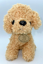 Peluche cane cucciolo marrone