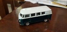WELLY 1/60 VOLKSWAGEN T1 MINIBUS BIANCO VERDE VERY GOOD