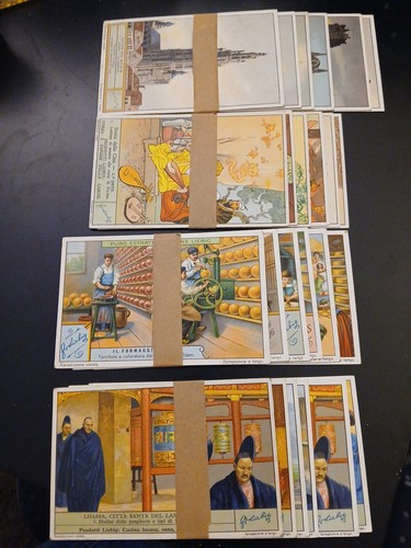 Lotto seriecarte cartoline - lotto, 4