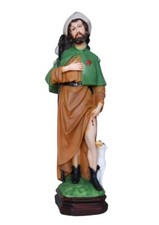 STATUA SAN ROCCO CM 45 IN