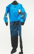 Nuovo! NRS Tuta Uomo Foray Dry Blu Piccola Impermeabile Durevole Progettata in USA 