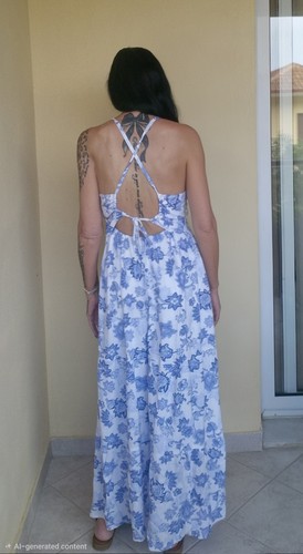 Maxi abito hollister - maxi, e
