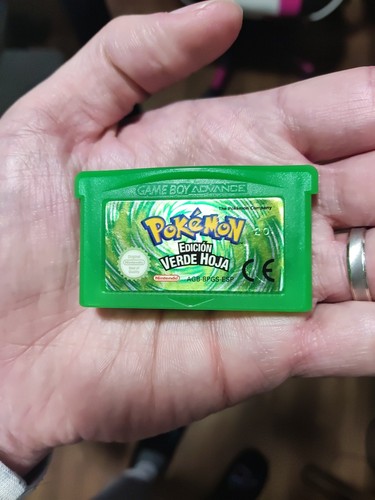Gba pokemon edicion verde hoja - pokemon,