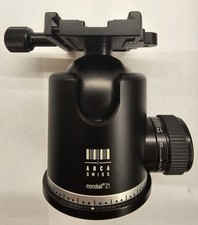 TESTA A SFERA ARCA SWISS Z1 COME NUOVA con PIATTAFORMA A SGANCIO RAPIDO E ADATTATORE