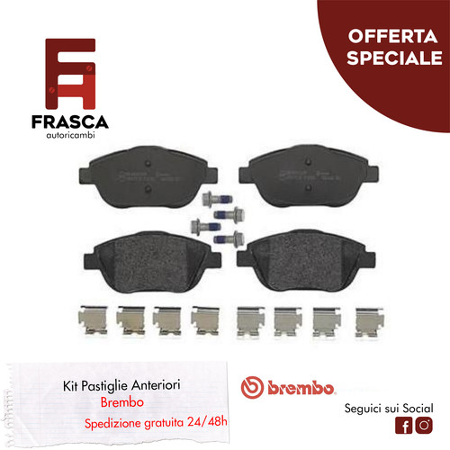 Pastiglie freno anteriori - freno,