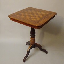 Tavolino Antico da gioco XIX