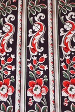 carta da parati antica Francese - fatta a mano - 1800