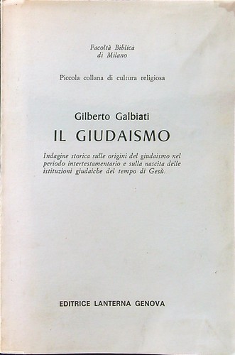 Giudaismo galbiati gilberto - galbiati,