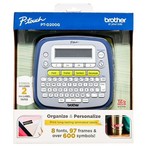 Brother touch d200g label - pt-d200g,