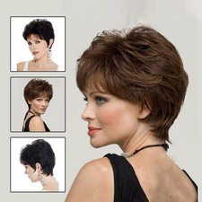 Parrucche corte naturali da