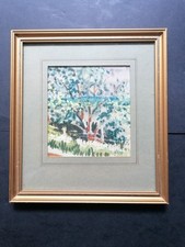 Dipinto acquerello paesaggio