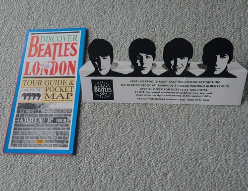 Beatles london tour - tour, map