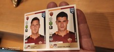 Adesivo Panini FIFA 365 F. TOTTI/IAGO FALQUE 2016 A.S. ROMA #R89/90 come nuovo