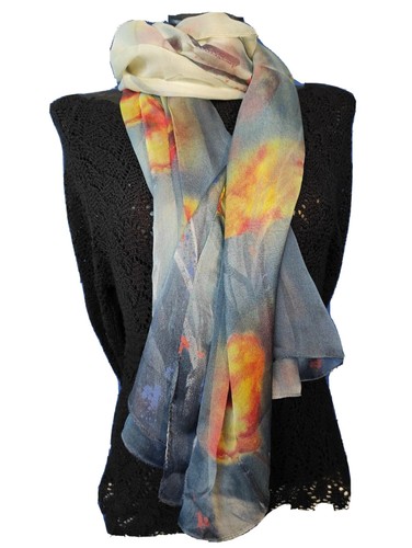 Foulard chiffon seta - foulard, 💯
