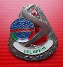 Scuola Italiana Sci AMSI  Del Breuil vintage spilla