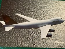 CARTOLINA AEREO LUTHANSA
