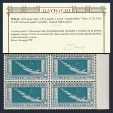 Regno 1930 Posta Aerea