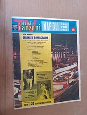 GIORNALE TV SORRISI E CANZONI FESTIVAL DI NAPOLI 1960