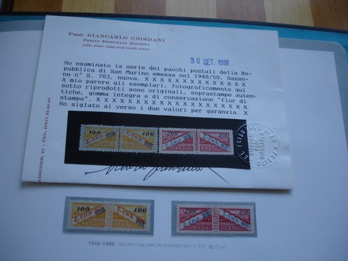 San marino 1948 - 1948, postali
