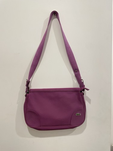 Borsa lacoste viola vintage - lacoste,