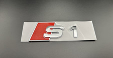 Audi S1 scritta emblema logo