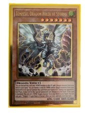 YUGIOH Dragon Ruler Deck Complete 40 - Cards Deck w/ BRAND NEW Sleeves